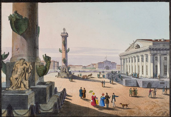 Карл Петрович Беггров (1799—1875). Ростральные колонны в XIX веке